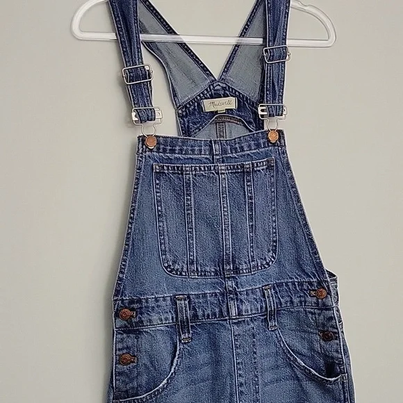 Madewell Straight-Leg Overalls in Elmridge Wash Small - Picture 3 of 10